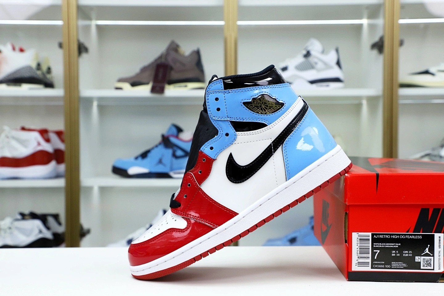 HIGH 'FEARLESS' OG RETRO AIR 1 JORDAN 0728